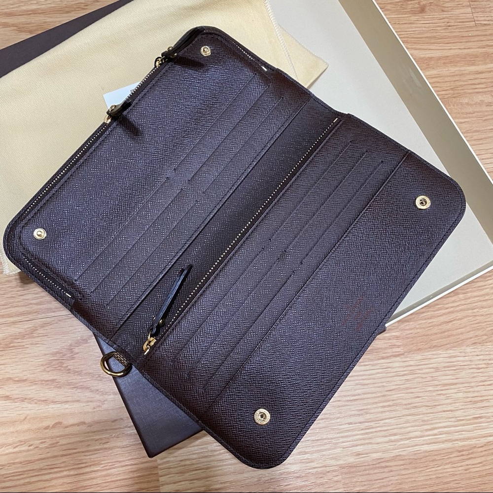 Louis Vuitton Insolite Wallet in Damier Ebene - Picture 3 of 11